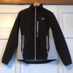 Women's New Balance Jacket Size S Like New Black w/zippered pockets